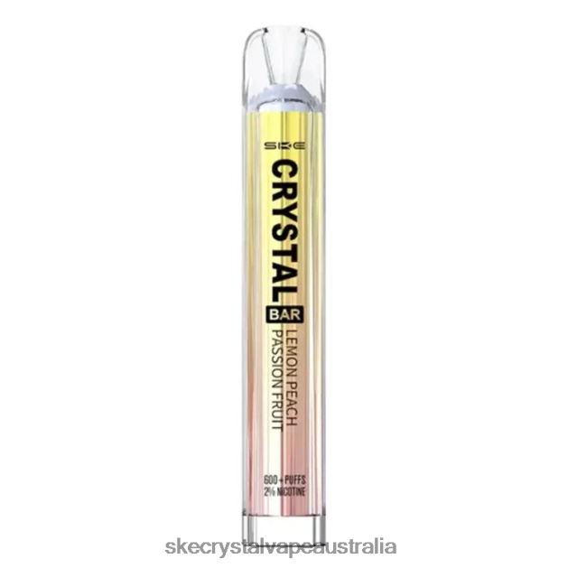 SKE Crystal Bar Disposable Vape Lemon Peach Passion - SKE crystal vape Australia LPLTVH43