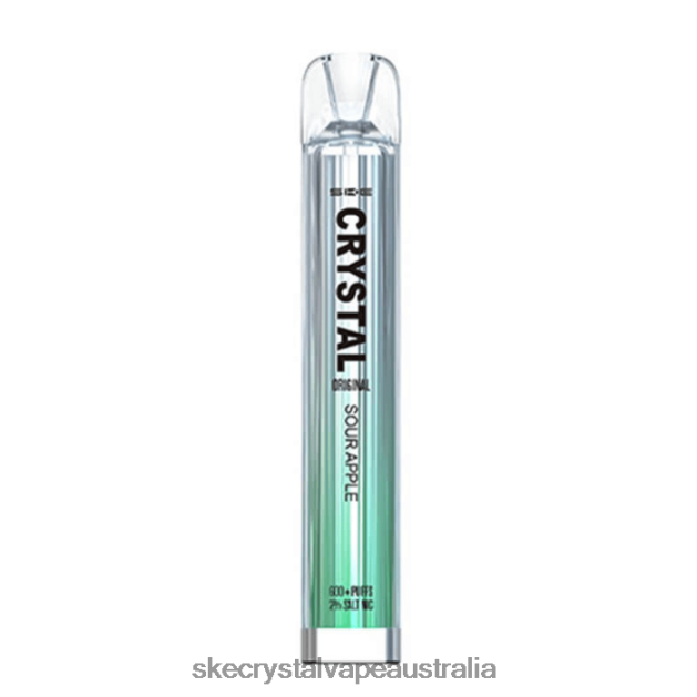 SKE Crystal Bar Disposable Vape Sour Apple - SKE vape flavours LPLTVH65