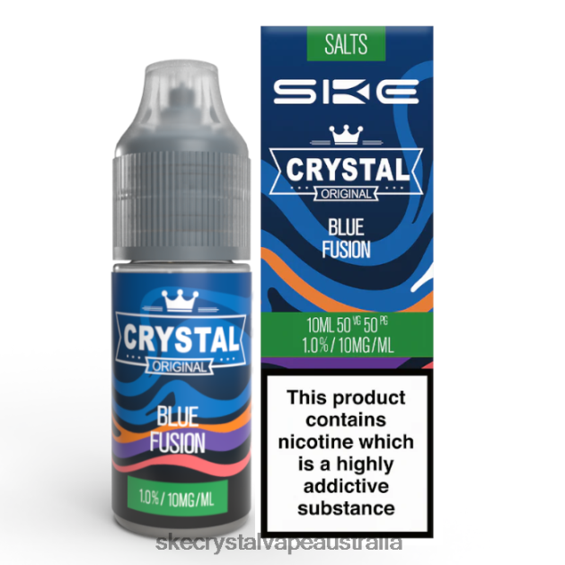 SKE Crystal Nic Salt - 10ml Blue Fusion - SKE vape Australia LPLTVH110