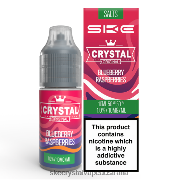 SKE Crystal Nic Salt - 10ml Blueberry Raspberries - SKE crystal vape LPLTVH112