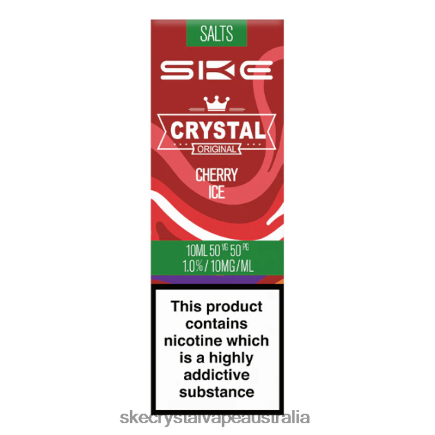 SKE Crystal Nic Salt - 10ml Cherry Ice - SKE vape refills LPLTVH114