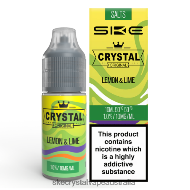SKE Crystal Nic Salt - 10ml Lemon & Lime - SKE flavours LPLTVH116