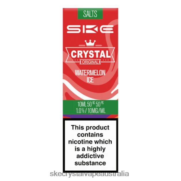 SKE Crystal Nic Salt - 10ml Watermelon Ice - SKE vape authentication LPLTVH119